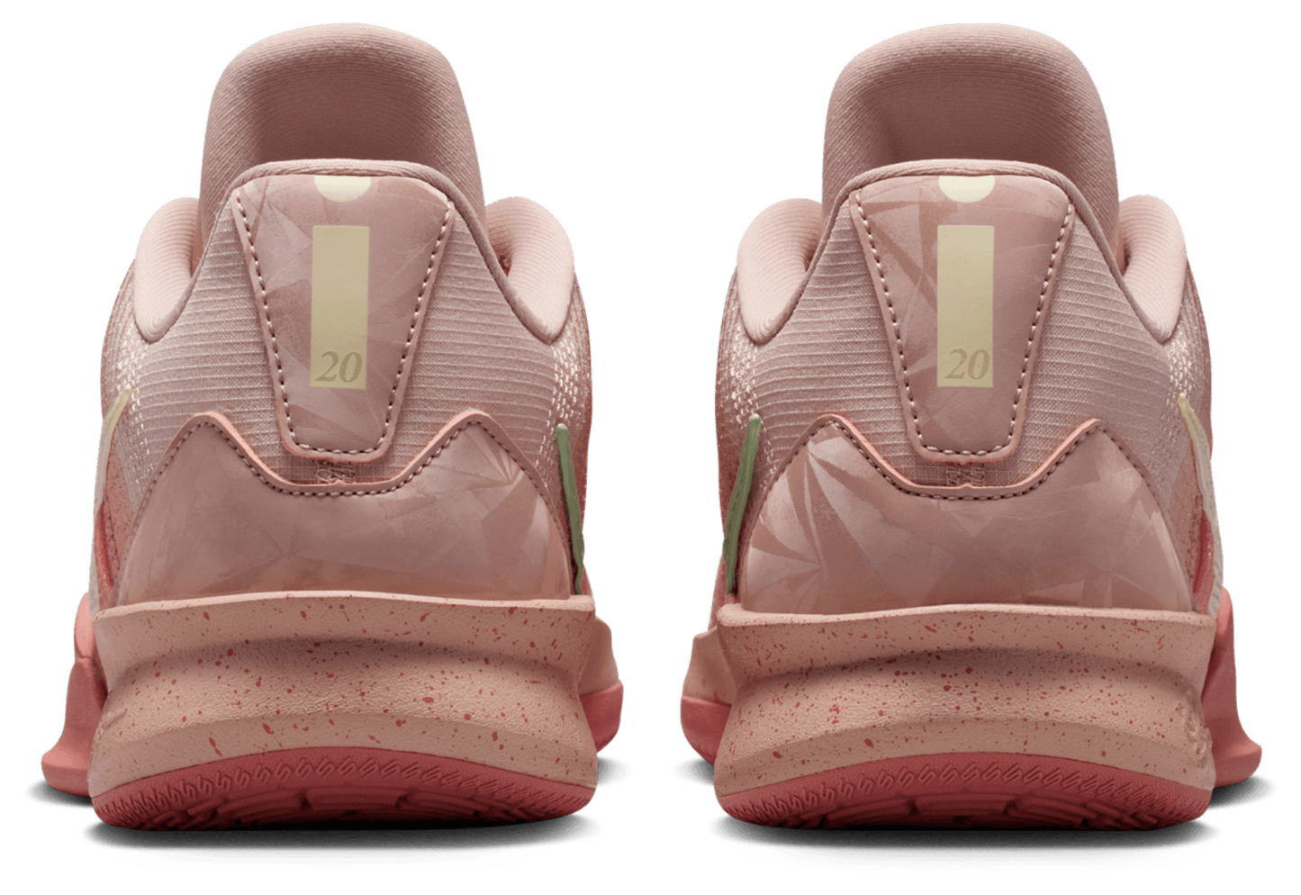 Nike Sabrina 3 - Red Stardust/Pink Oxford/Coconut Milk - Image 3