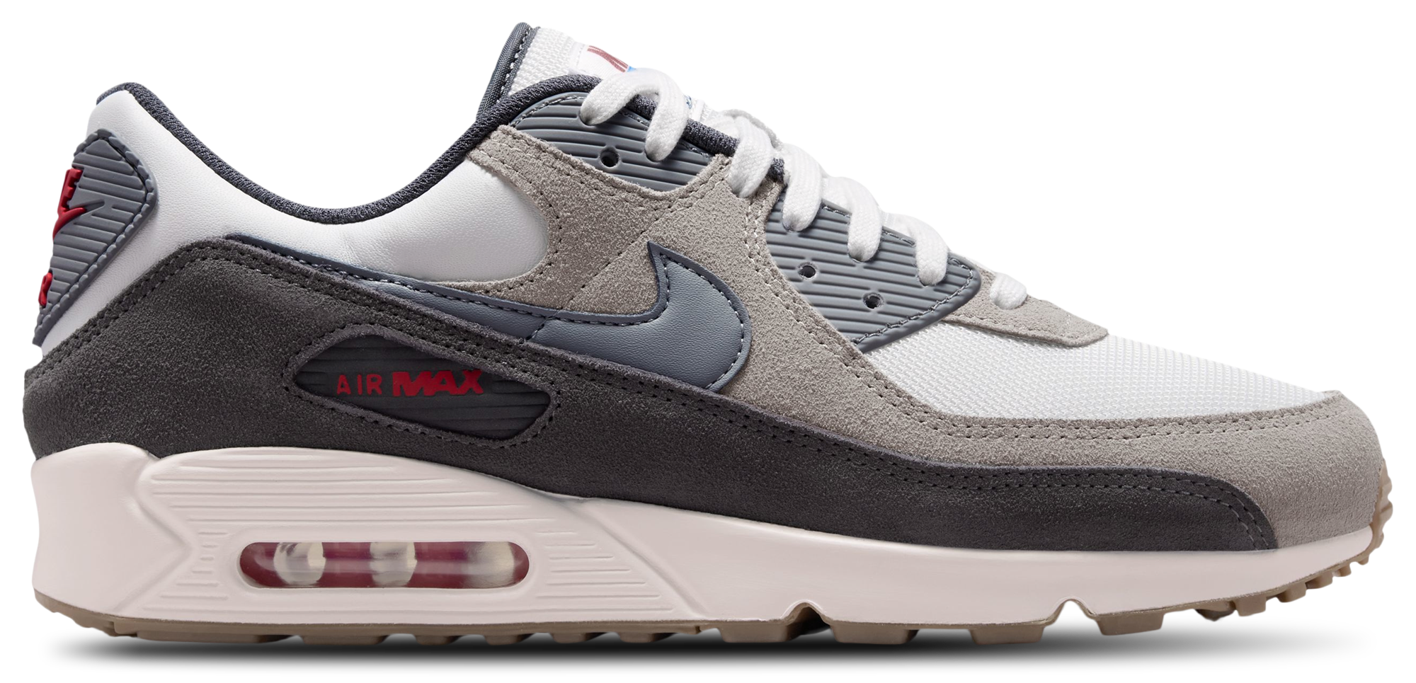 Nike Air Max 90 Premium - College Grey/Summit White/Particle Grey - Image 1
