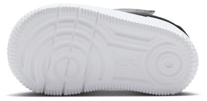 Nike Air Force 1 童款 - White/Black - Image 5