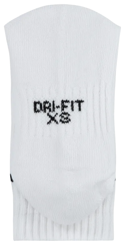 Nike 6 Pack Dri-FIT Performance Basic Crew Socks 童款 - Dark Grey Heather/Black - Image 5