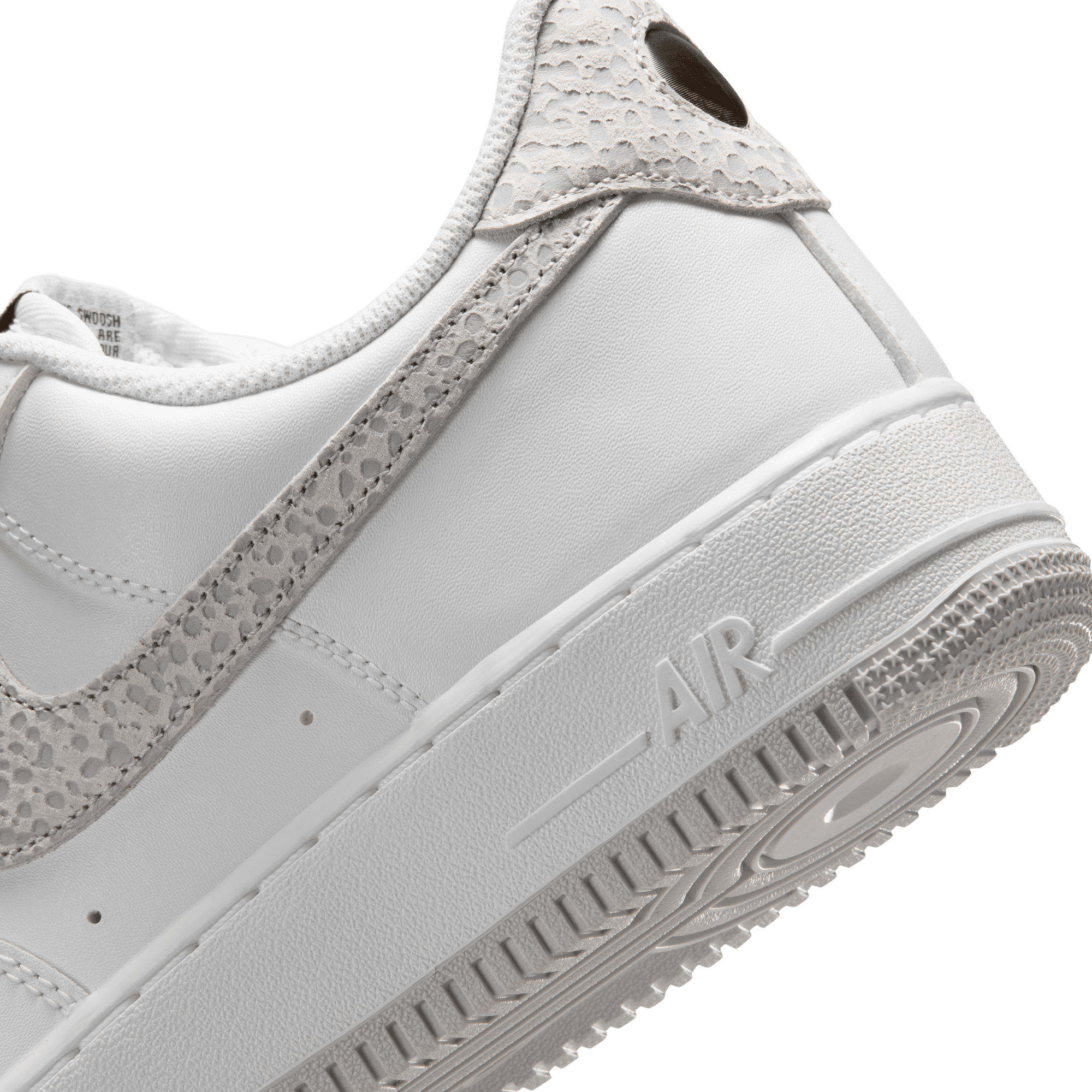 Nike Air Force 1 Low LE - Black/White/Gray - Image 8
