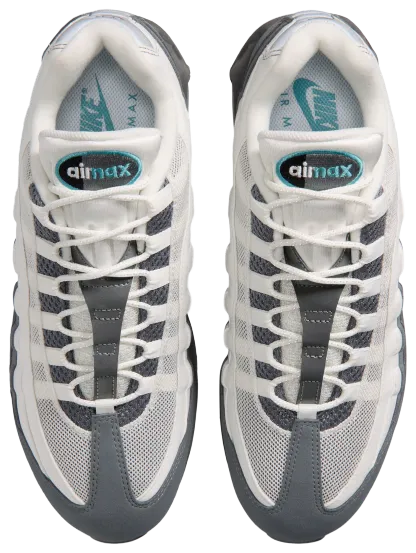 Nike Air Max 95 Big Bubble - Summit White/Dusty Cactus/Smoke Grey - Image 4
