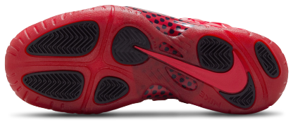 Nike Little Posite Pro 童款 - White/Picante Red/Grey Fog - Image 5