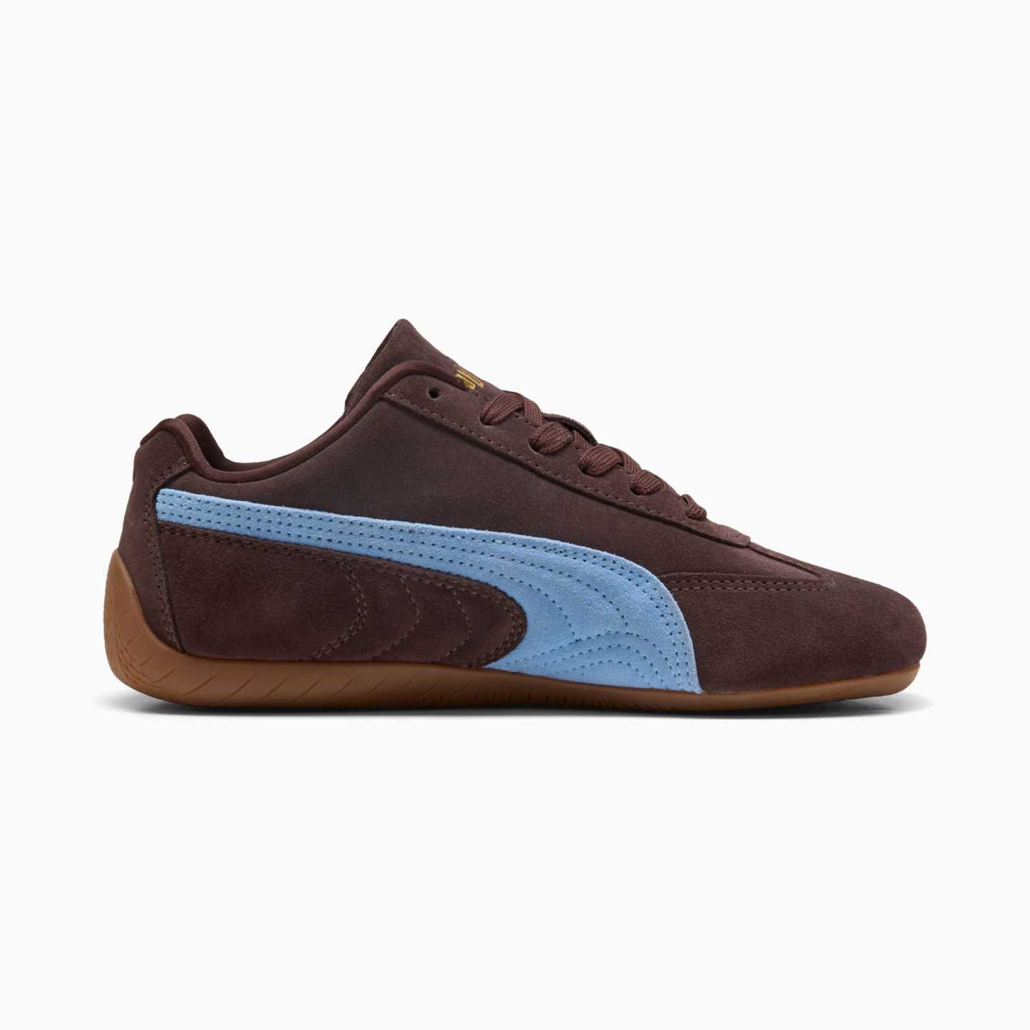 Speedcat OG Big Kids' Sneakers - Chocolate Brown-Team Light Blue - 5
