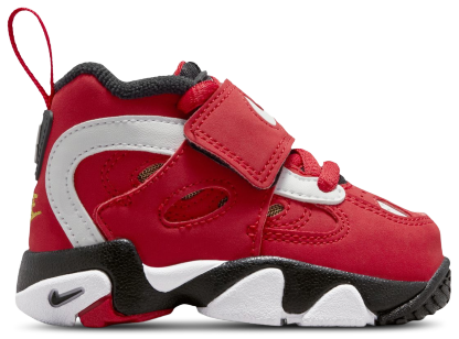 Nike Air Diamond Turf II 童款 - Black/White/Red - Image 1