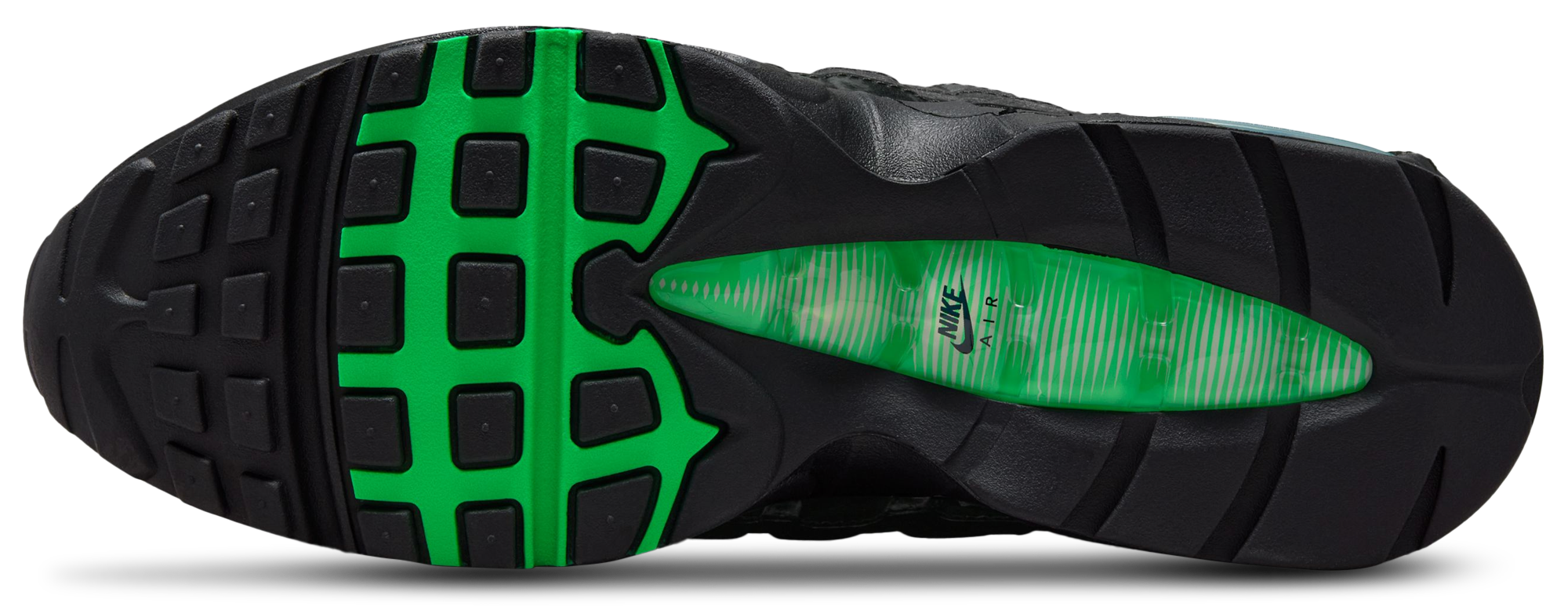 Nike Air Max 95 OG - Black/Green Shock - Image 5