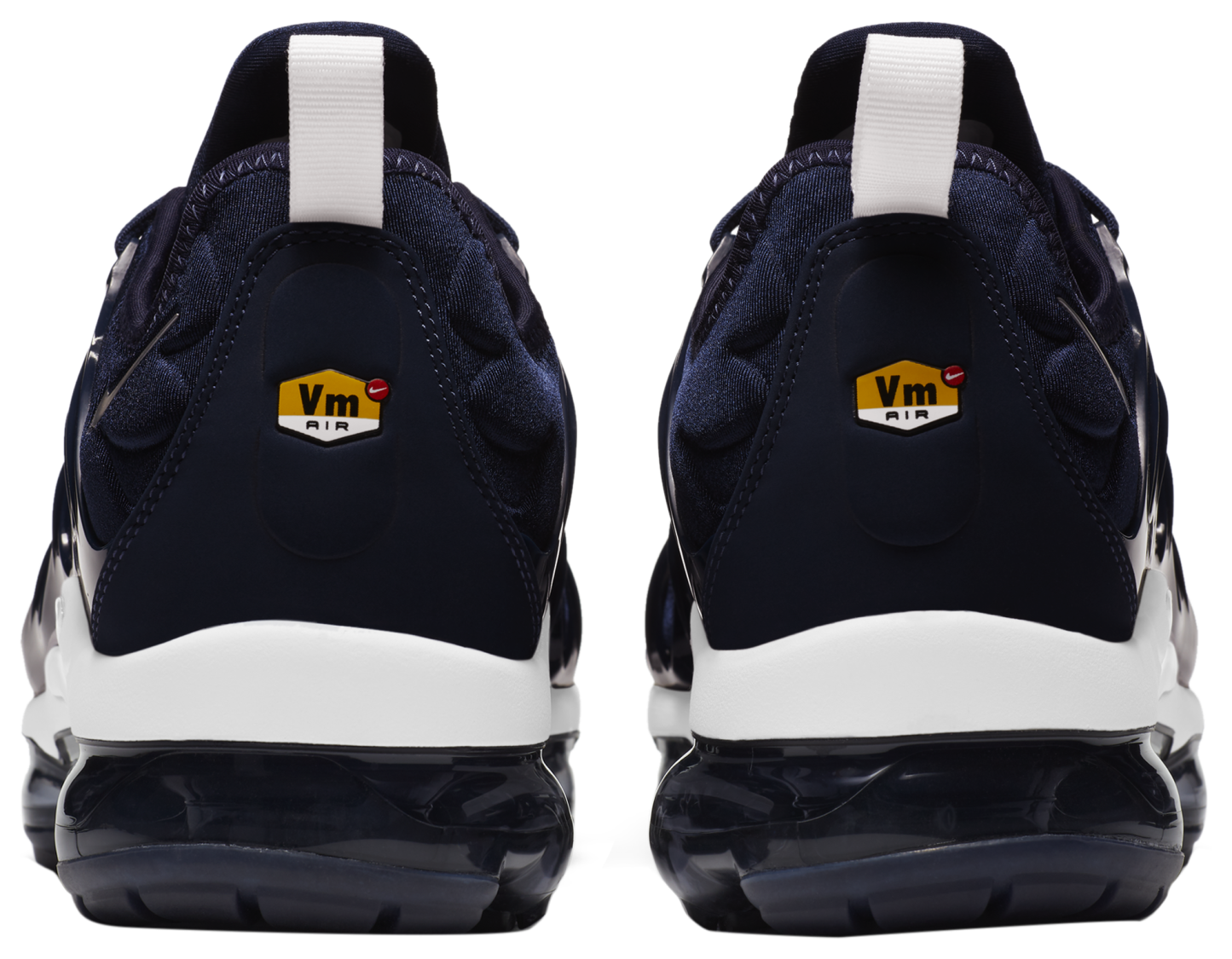 Nike Air Vapormax Plus - Midnight Navy/Metallic Silver/White - Image 3