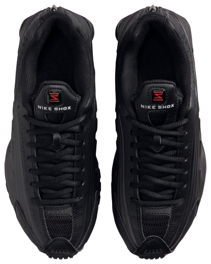 Nike Shox R4 童款 - Black/Black - Image 4