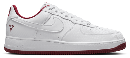 Nike Kobe Air Force 1 Low - Team Red/White - Image 1