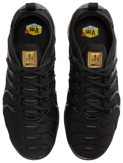Nike Air Vapormax Plus - Black/Metallic Gold - Image 5