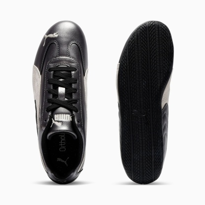 Speedcat Metallic Women's Sneakers - PUMA Black-Warm White - 6