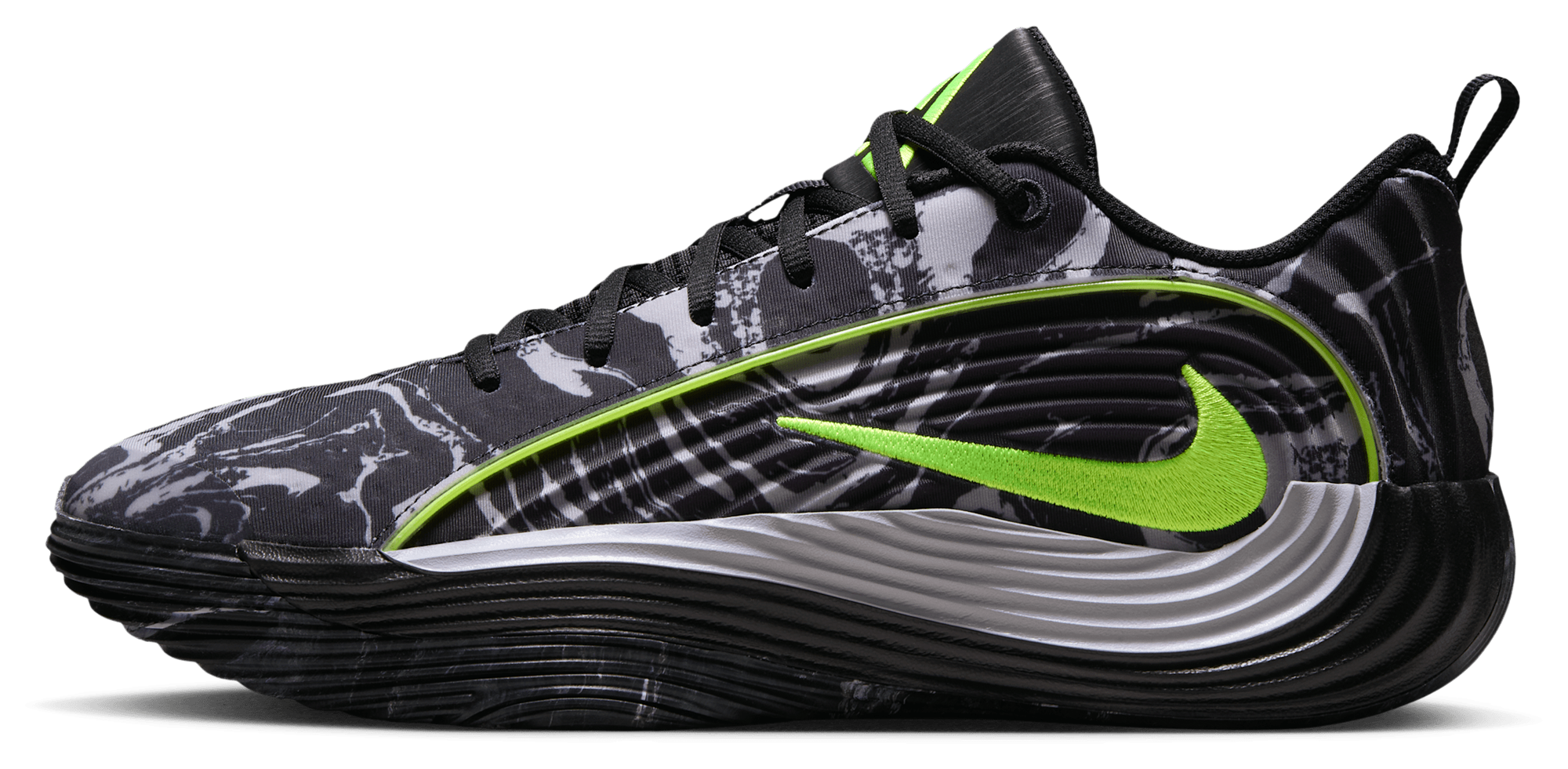 Nike Giannis Immortality 5 - Black/Volt/Light Smoke Grey - Image 2