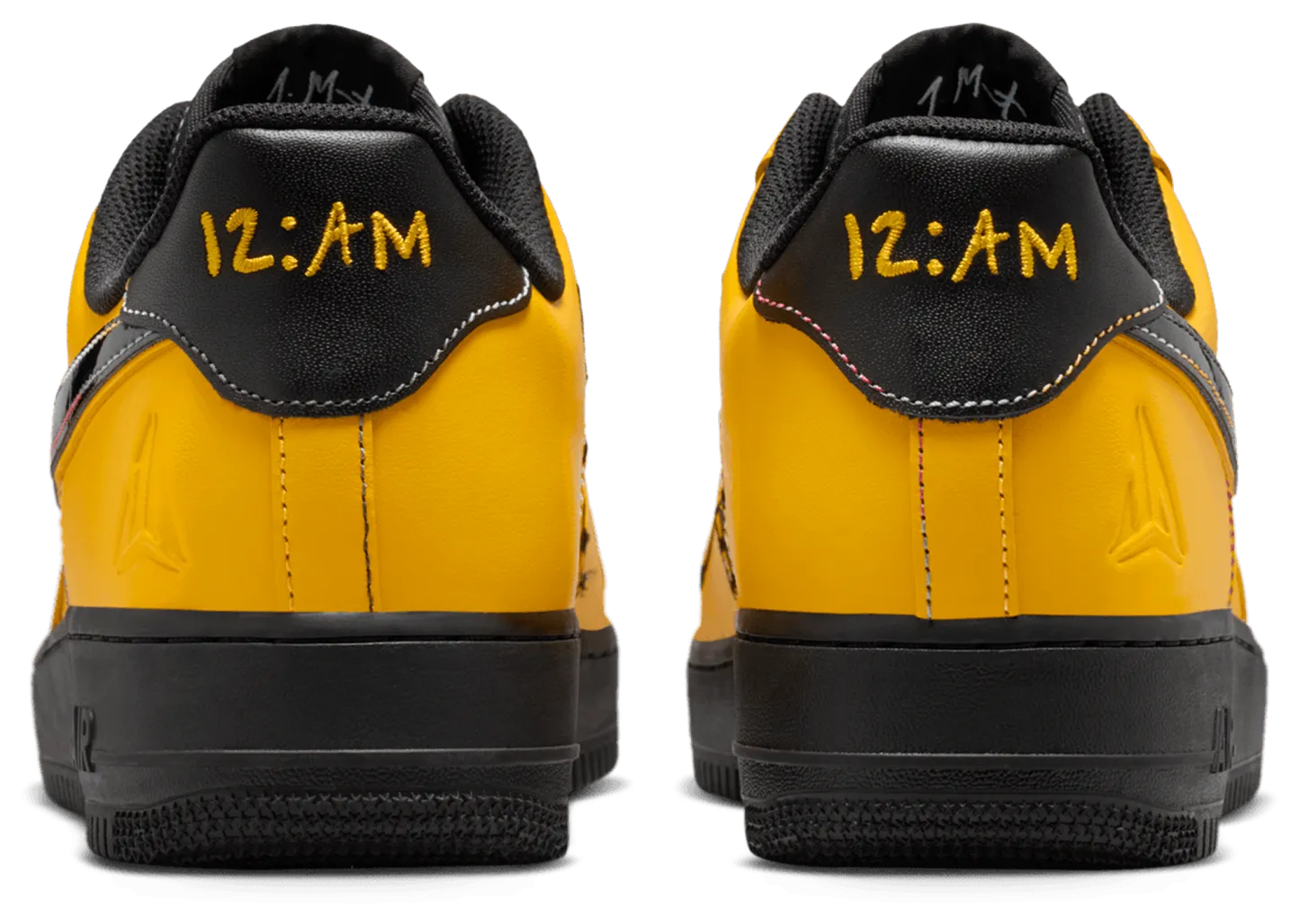 Nike Air Force 1 '07 JA - Sundial/Black/Cobalt Bliss - Image 3