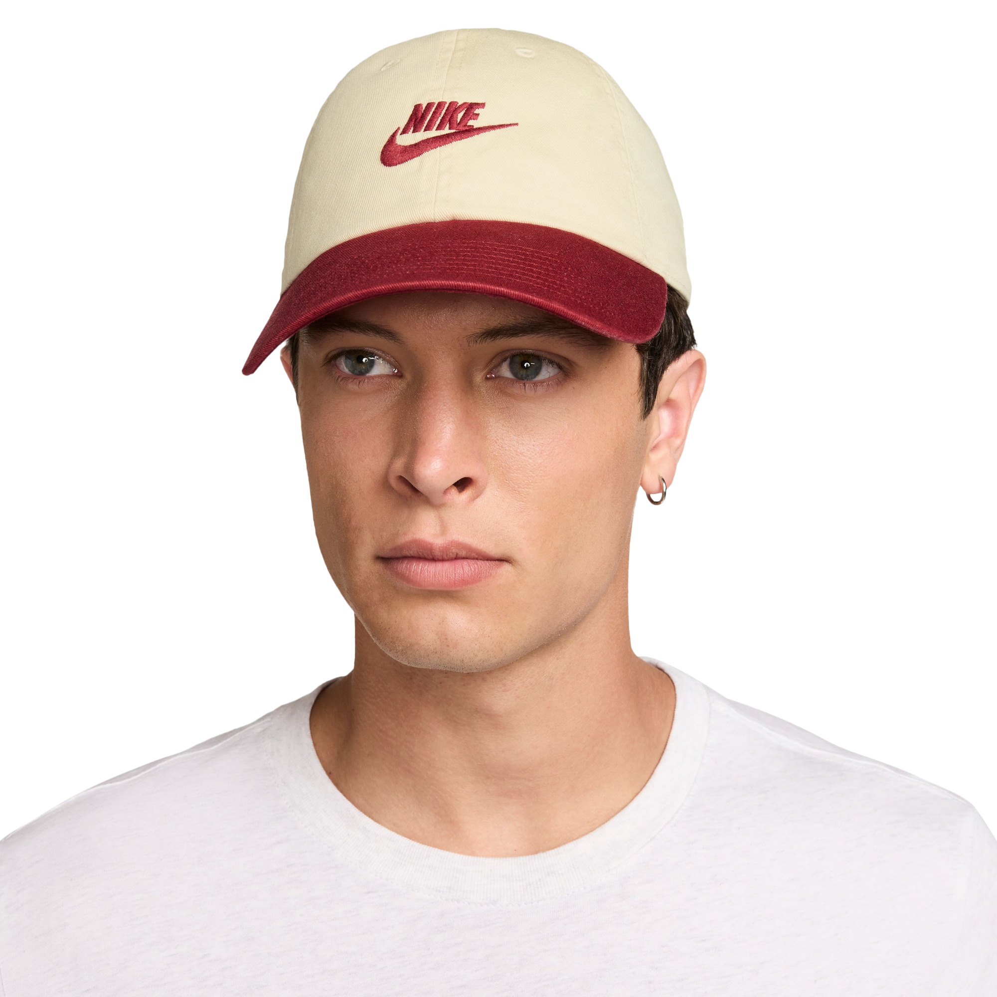 Nike Club H86 Adjustable Cap - Red/Beige - Image 1