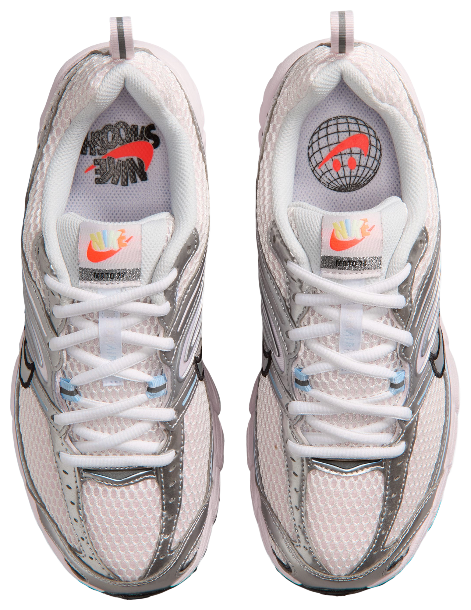 Nike Air Max Moto 2K - Silver/Pink - Image 4