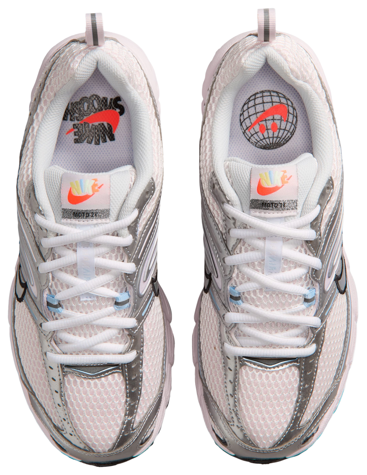 Nike Air Max Moto 2K - Silver/Pink - Image 4