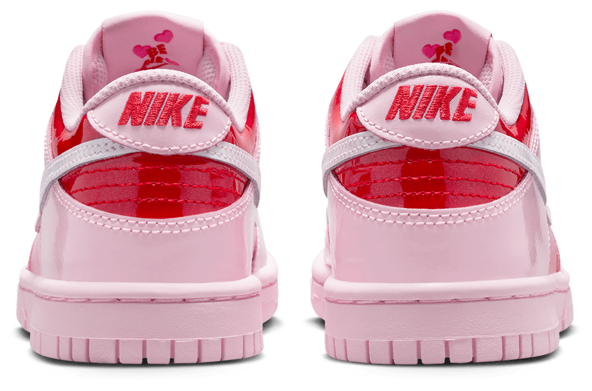 Nike Dunk Low Valentine's Day 童款 - Red/Pink Foam/Summit White - Image 3