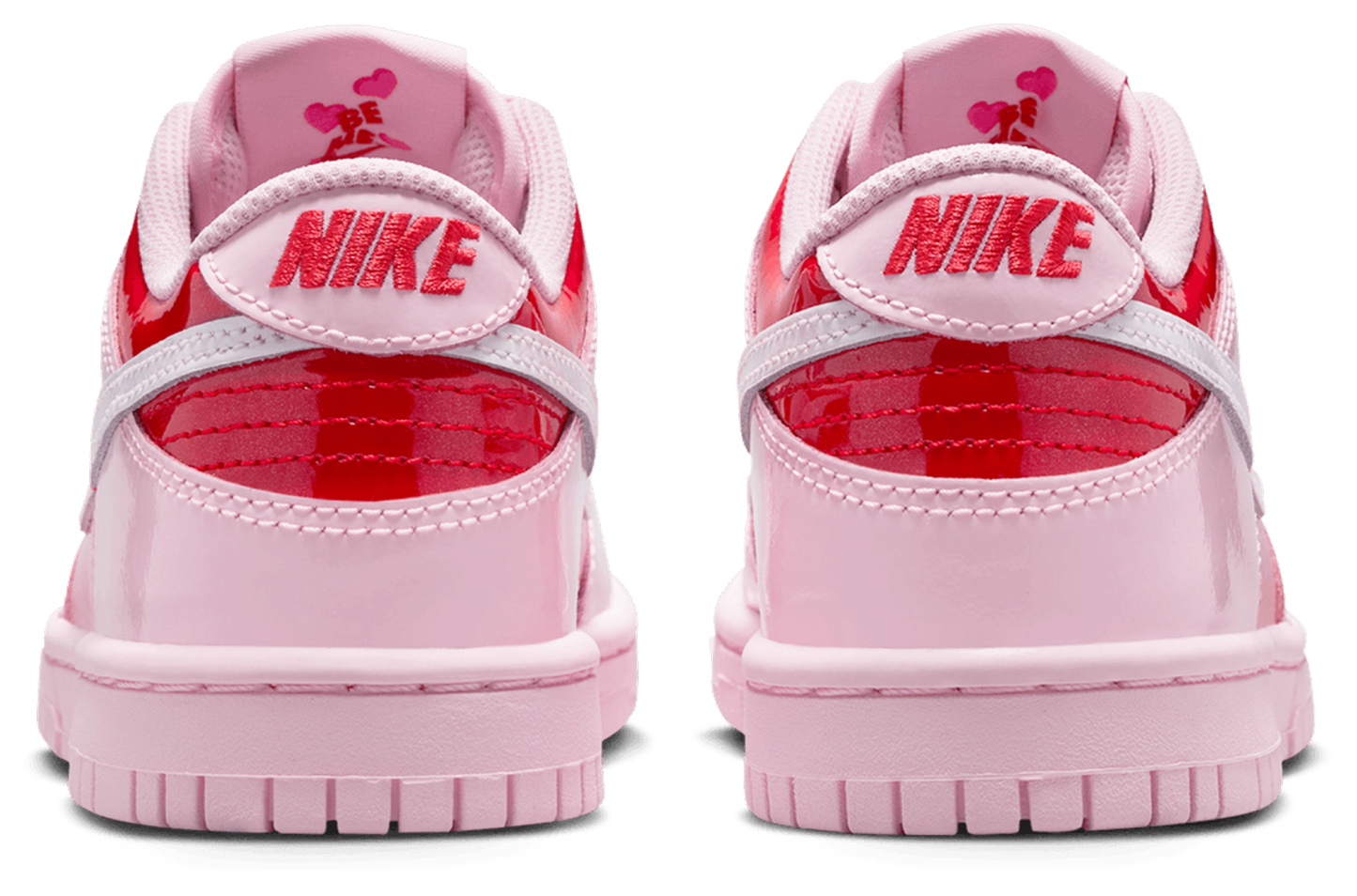 Nike Dunk Low Valentine's Day 童款 - Red/Pink Foam/Summit White - Image 3