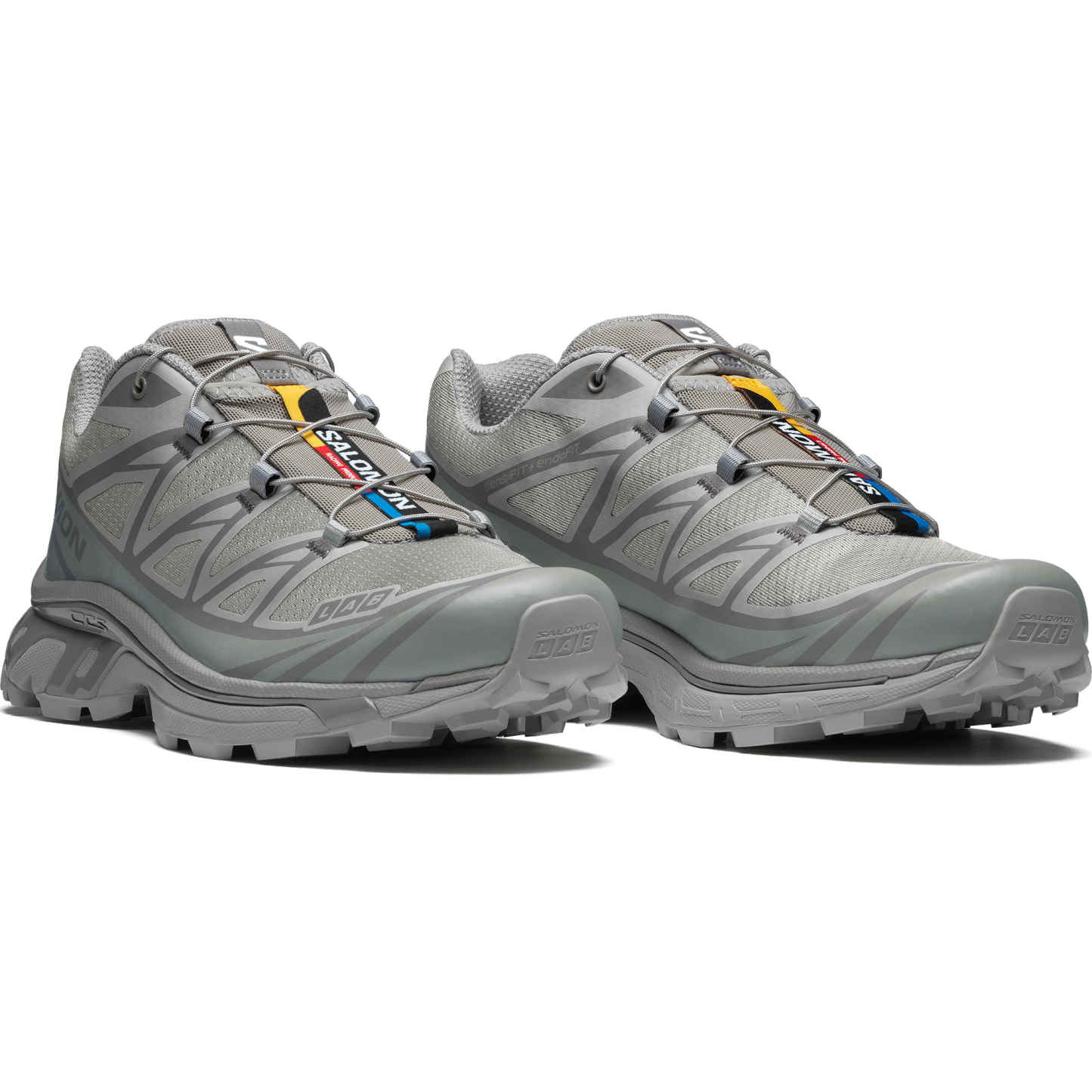 Salomon XT-6 - Ghost Gray / Ghost Gray / Gray Flannel - View 4