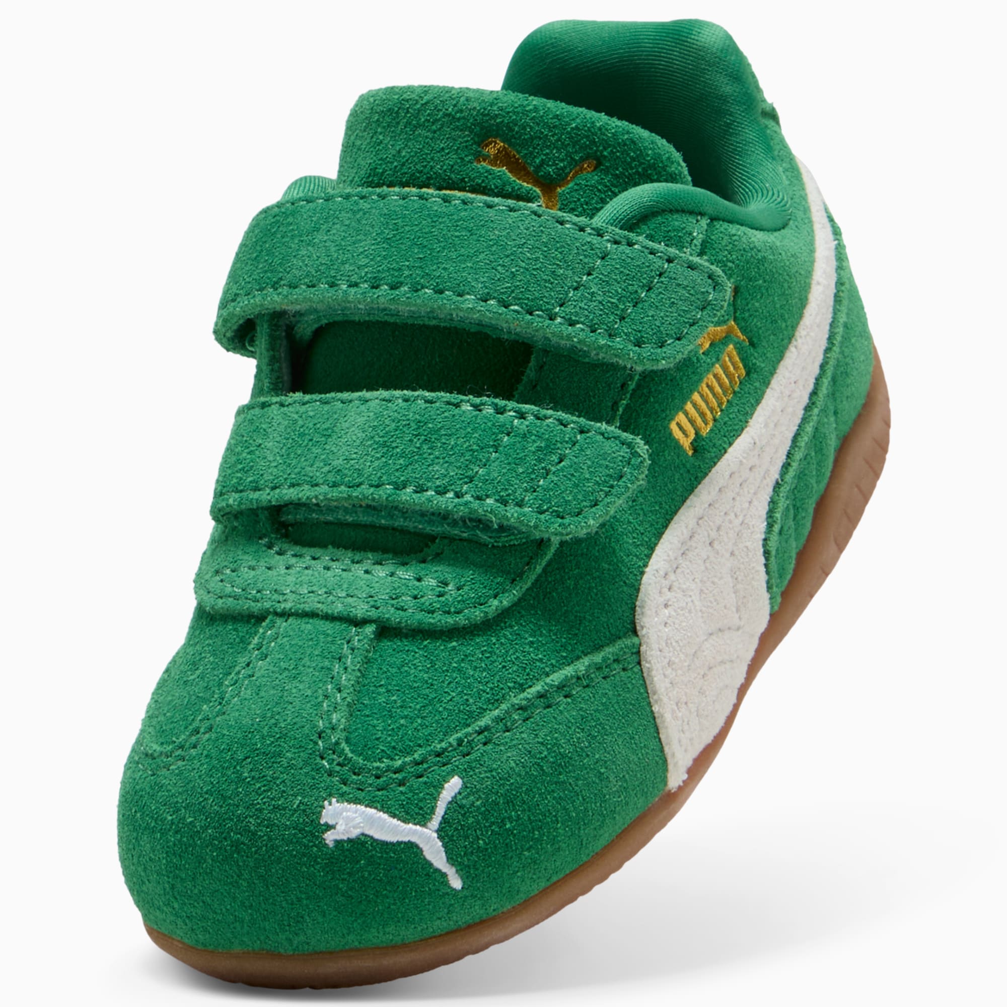 Speedcat OG Toddlers' Easy On Sneakers - Archive Green-PUMA White - 6