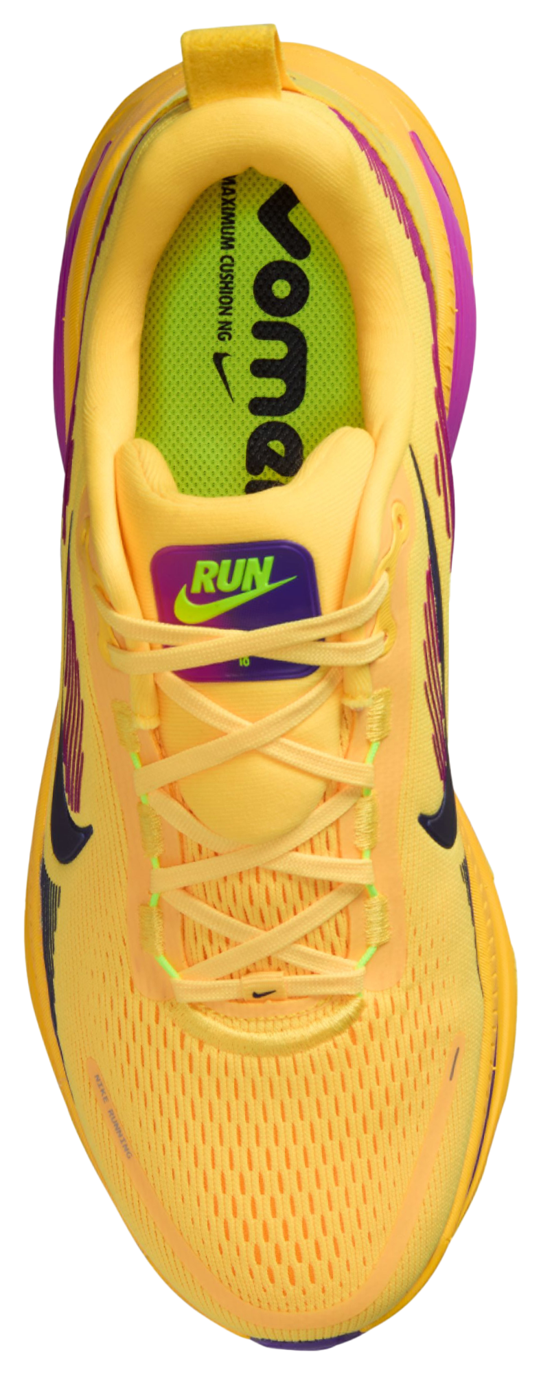 Nike Vomero 18 - Citron Pulse/Blue Void/Laser Orange - Image 3