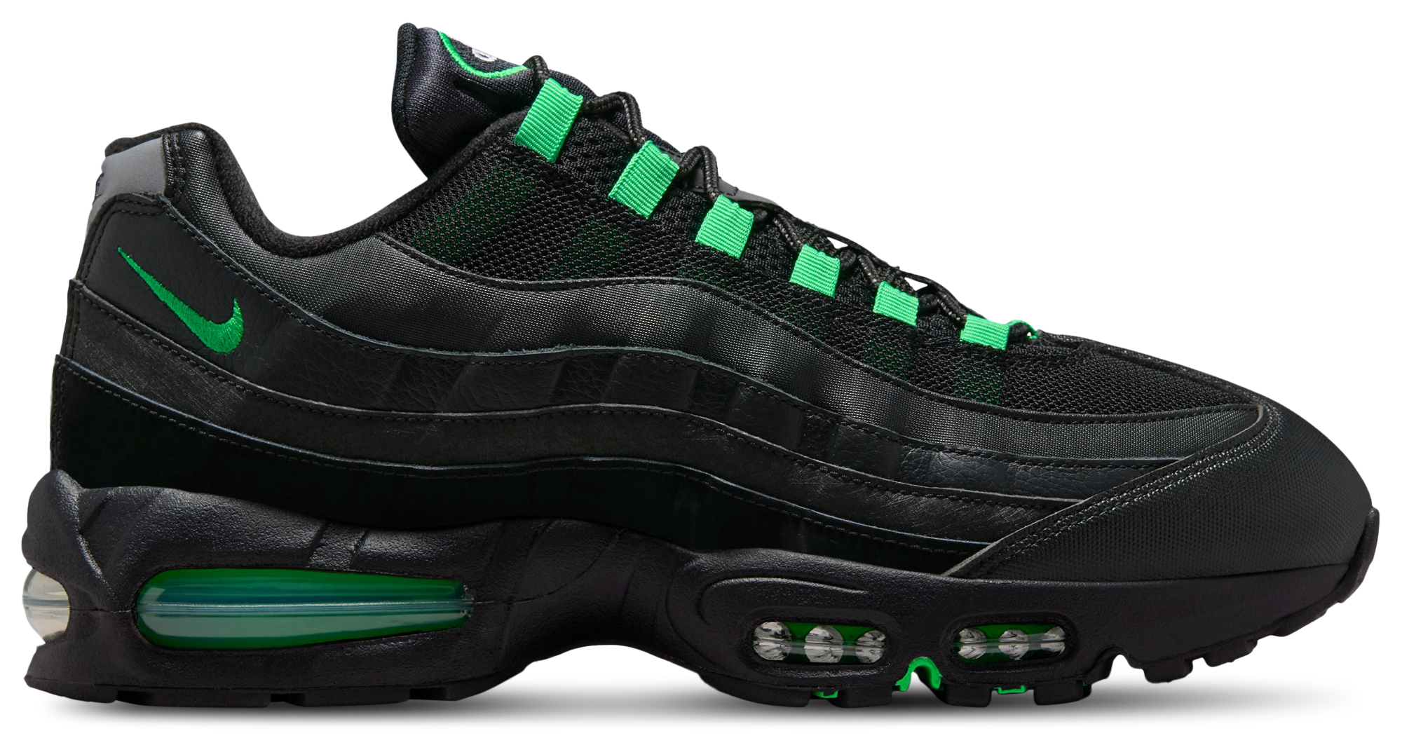 Nike Air Max 95 OG - Black/Green Shock - Image 1