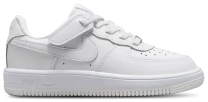 Nike Air Force 1 童款 - White/White - Image 1