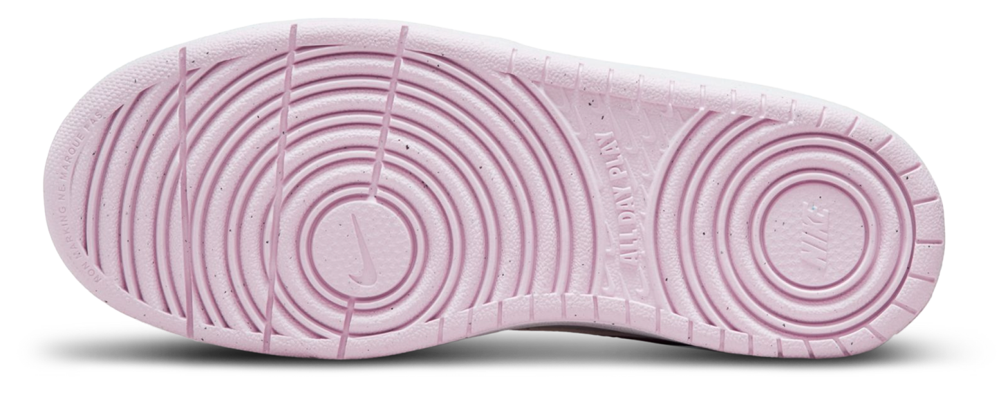 Nike Court Borough Low Recraft 童款 - White/Pink Foam - Image 6
