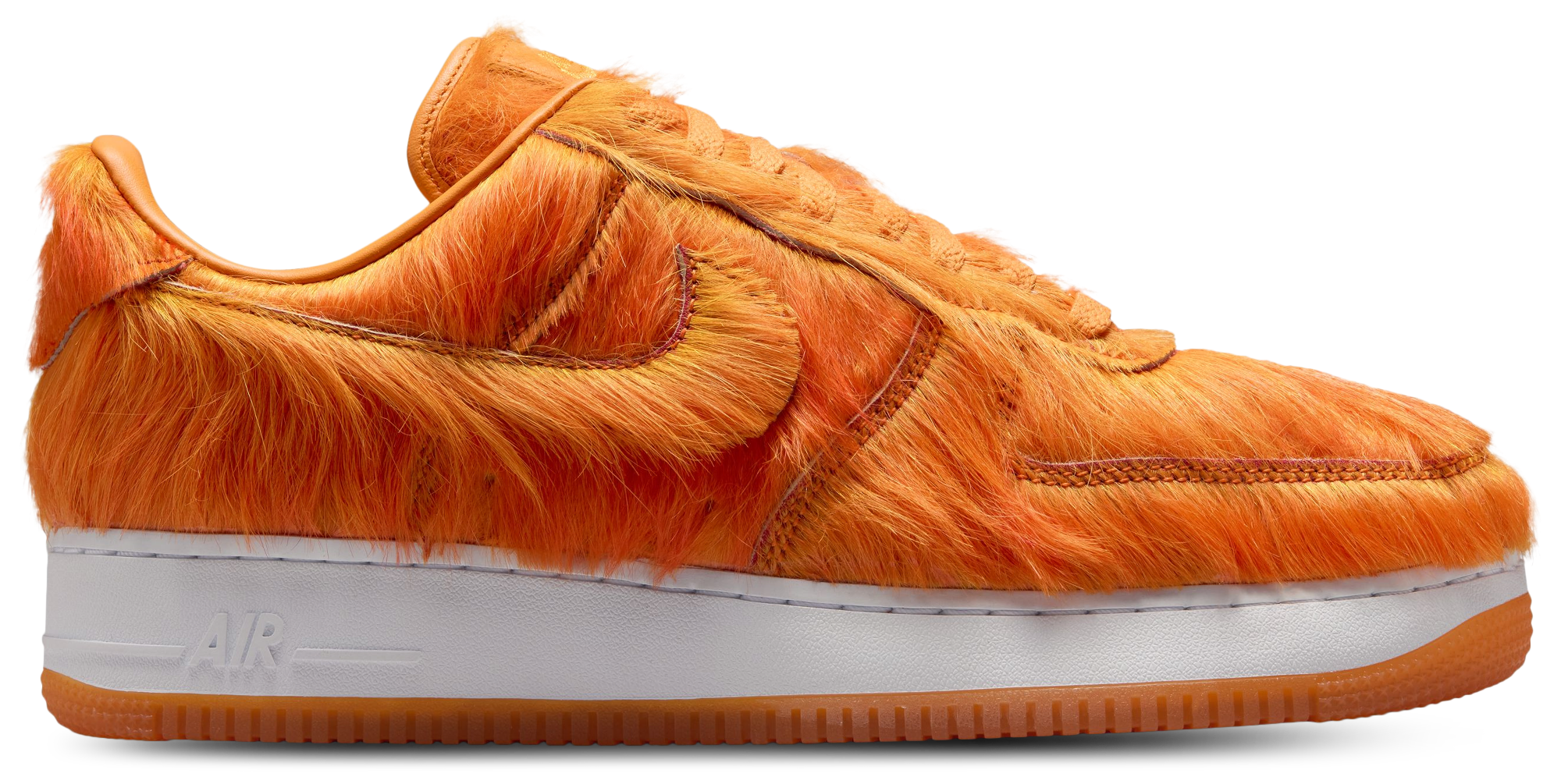 Nike Air Force 1 QS - Campfire Orange/Sunset White - Image 1