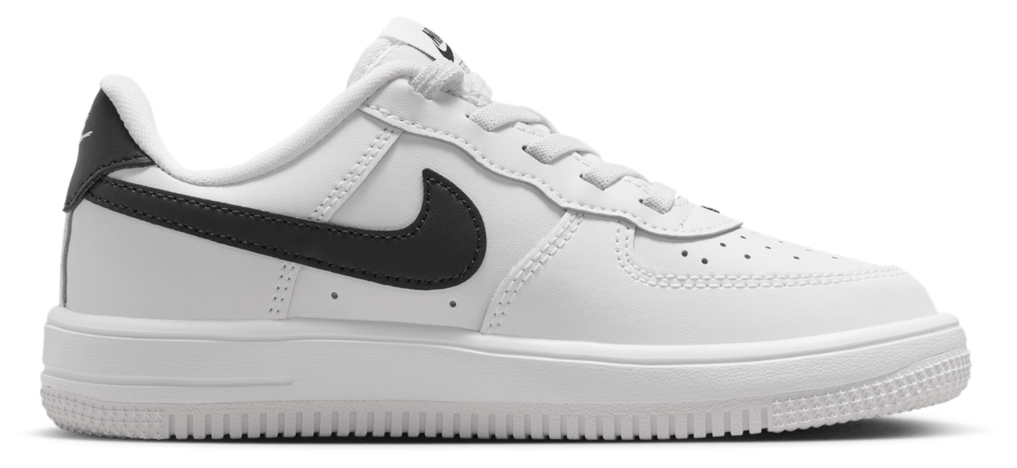 Nike Air Force 1 童款 - Black/White - Image 1