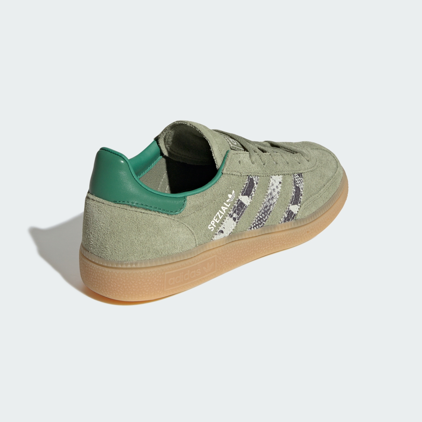adidas HANDBALL SPEZIAL SHOES - Tent Green / Linen Green / Blanch Green - View 6