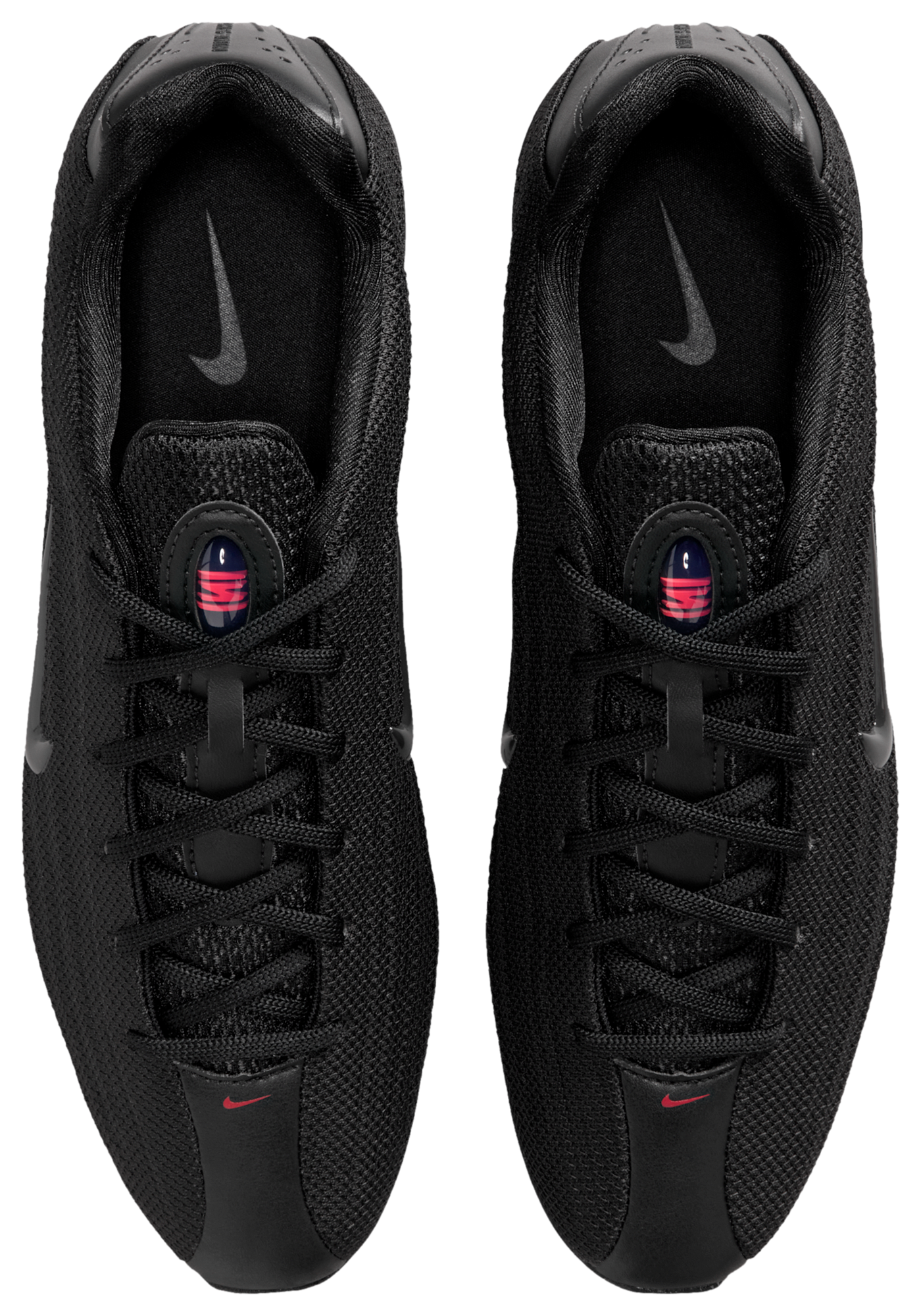 Nike Shox Z - Black/Black/Univ Red - Image 4