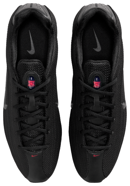 Nike Shox Z - Black/Black/Univ Red - Image 4
