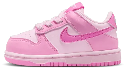 Nike Dunk Low N 童款 - Pink Rise/Playful Pink/Pink Foam - Image 2