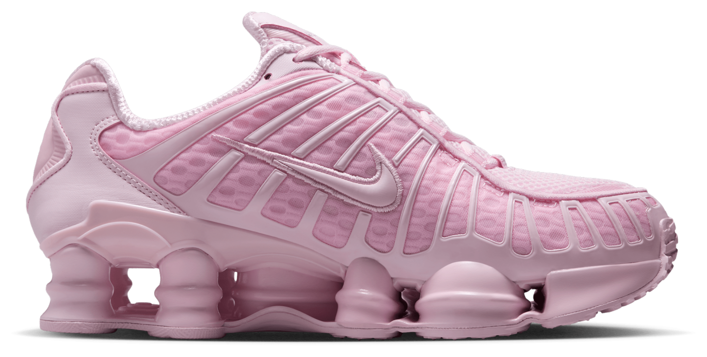 Nike Shox TL - Mtlc Silver/Pink Foam/Pink Foam - Image 1