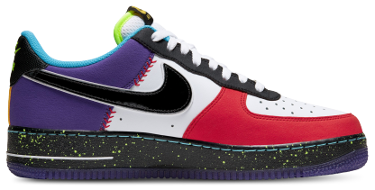 Nike Air Force 1 '07 LV8 - White/Black/Hyper Jade - Image 3
