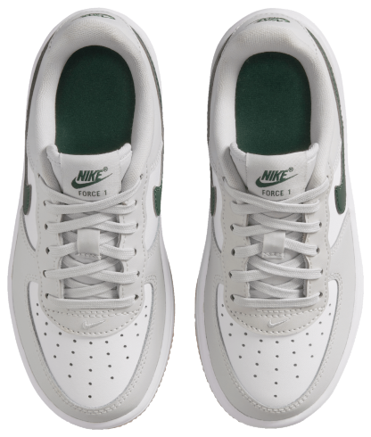 Nike Air Force 1 Low Lace 童款 - White/Photon Dust/Fir - Image 4