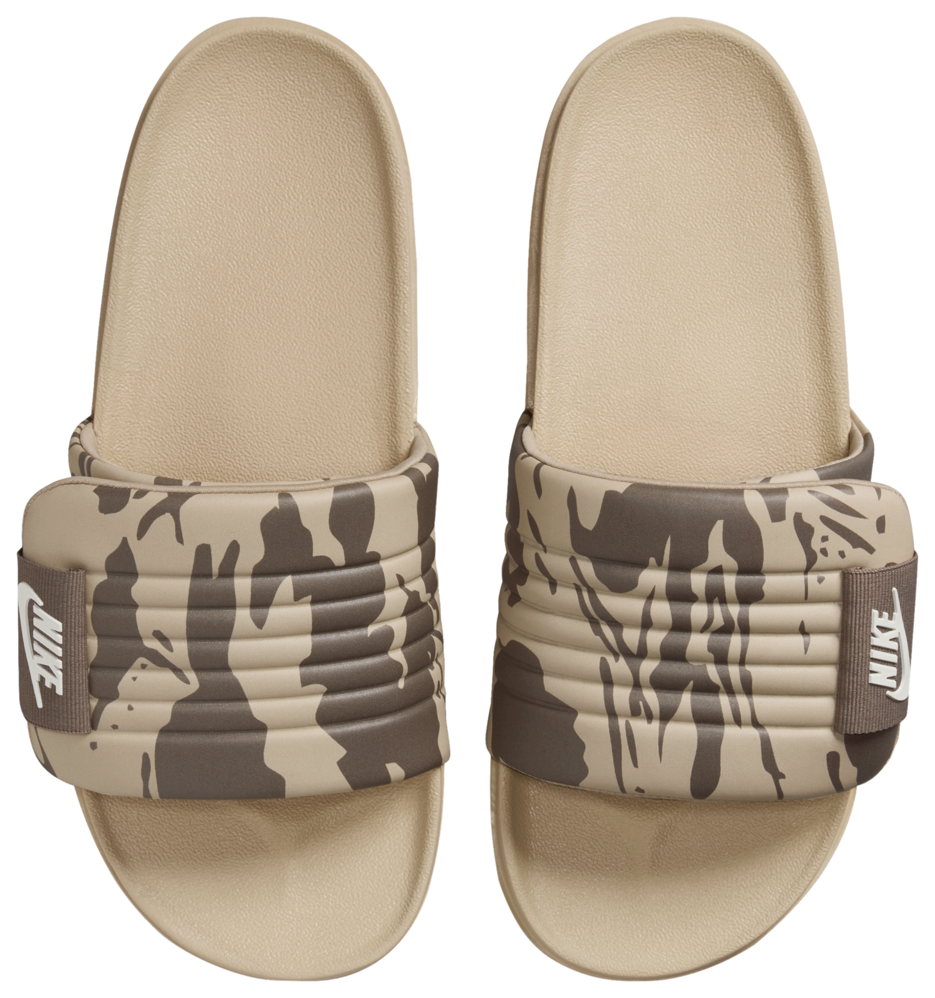 Nike Offcourt Slides - Sea Glass/Limestone/Olive Grey - Image 3