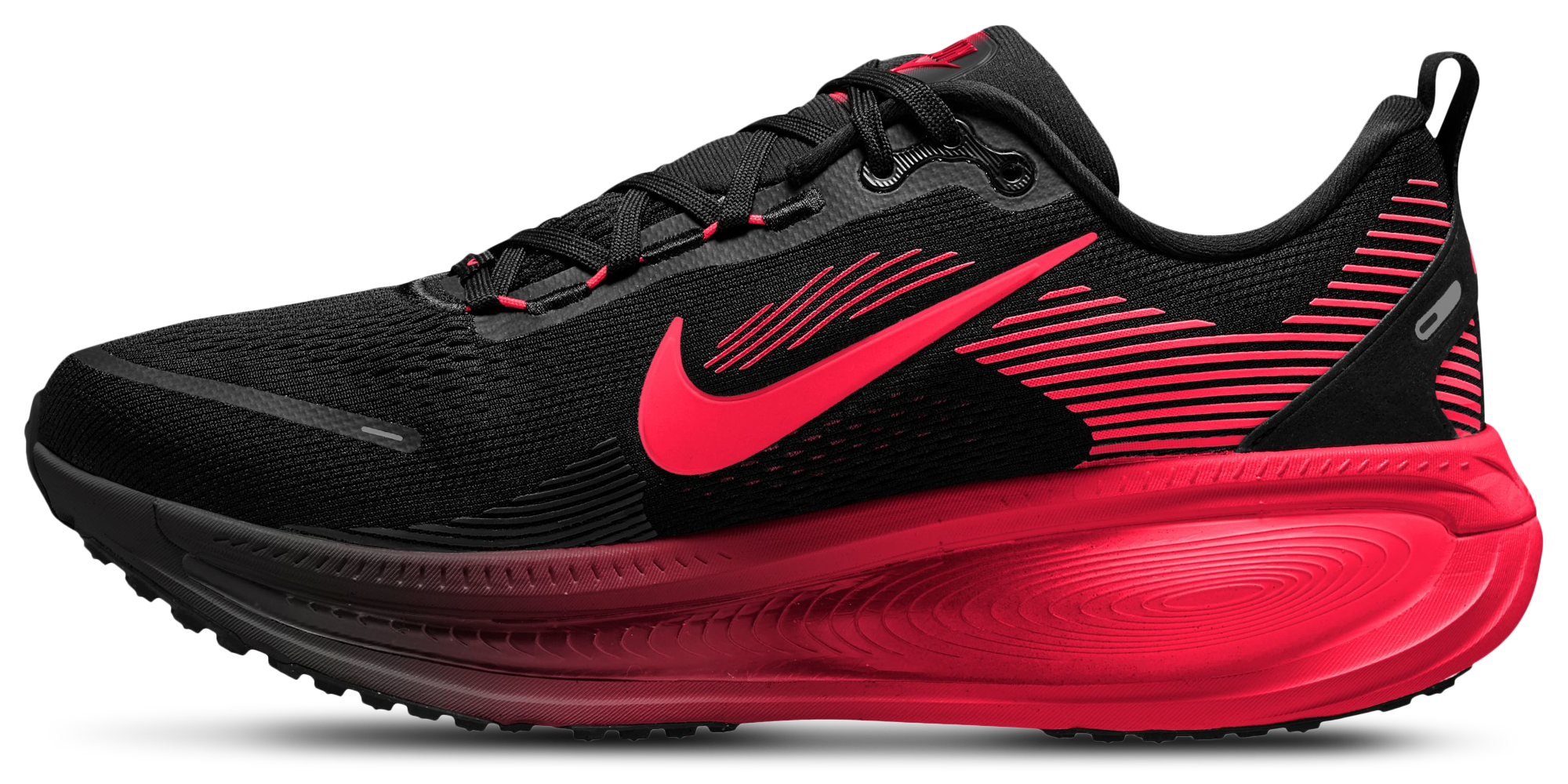 Nike Vomero 18 - Black/Red/Gray - Image 2