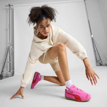Speedcat OG Women's Sneakers - Pink Pixel-Glowing Red - 4