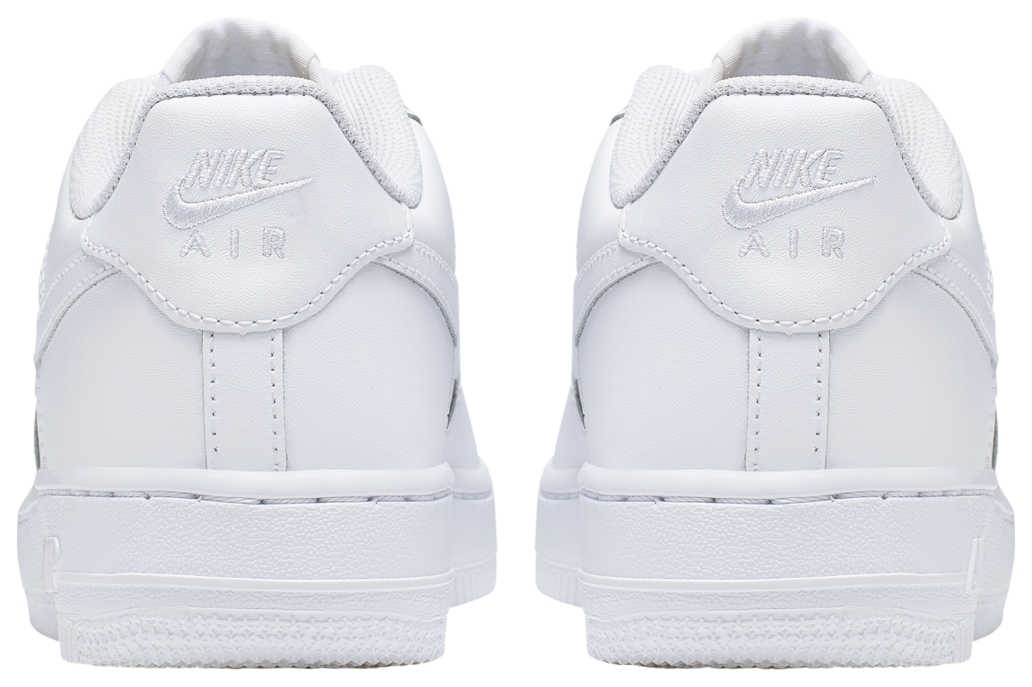 Nike Air Force 1 Low 童款 - White/White - Image 4