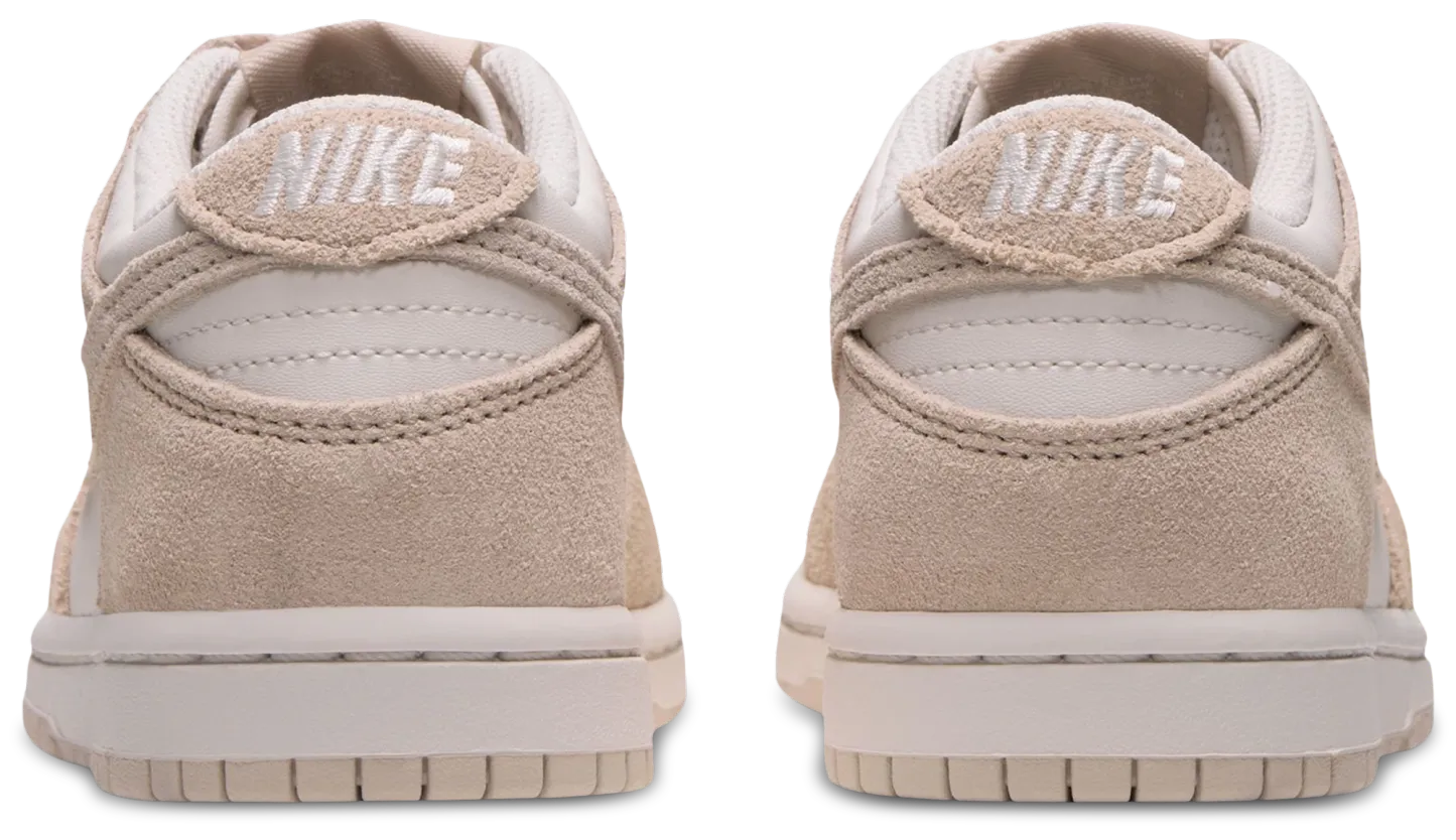 Nike Dunk Low Suede 童款 - White/Tan - Image 3