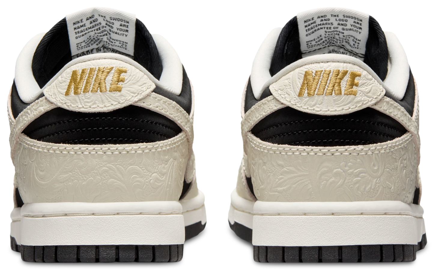 Nike Dunk Low - White/Black - Image 3