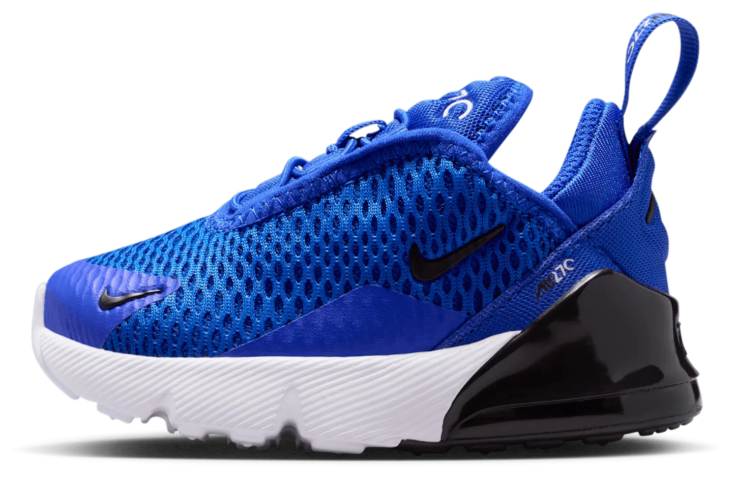 Nike Air Max 270 童款 - Racer Blue/Black/White - Image 2