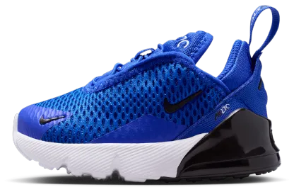 Nike Air Max 270 童款 - Racer Blue/Black/White - Image 2