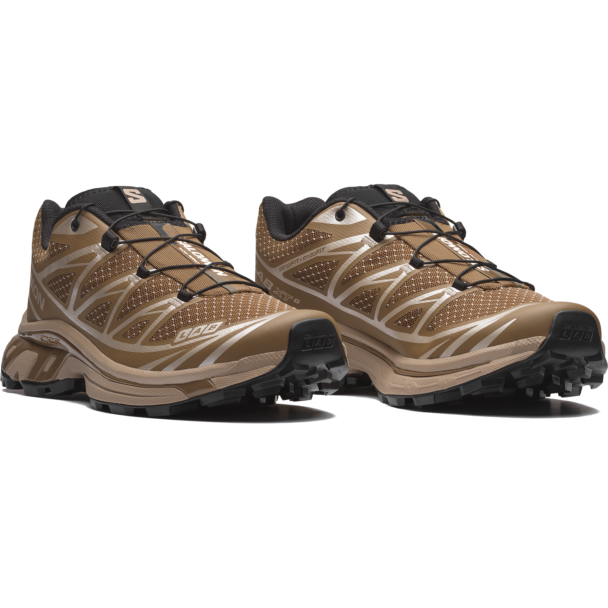 Salomon XT-6 STEEL STREETS - Coyote Brown / Oxford Tan / Black - View 3