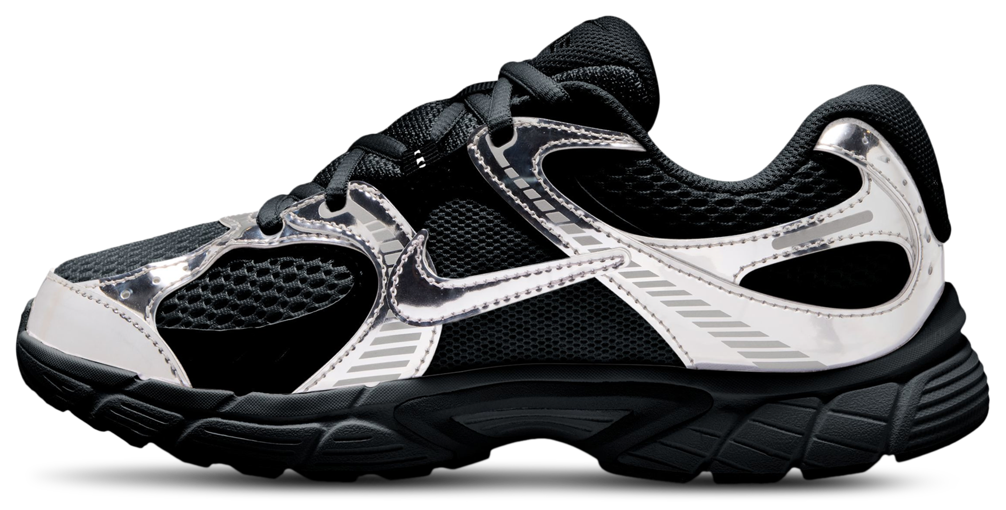 Nike V5 RNR Shine 童款 - Mtlc Silver/Black - Image 2