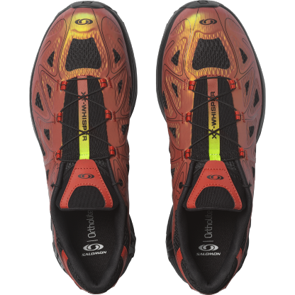 Salomon XT-WHISPER VOID - Chili / Black / Acid Lime - View 2