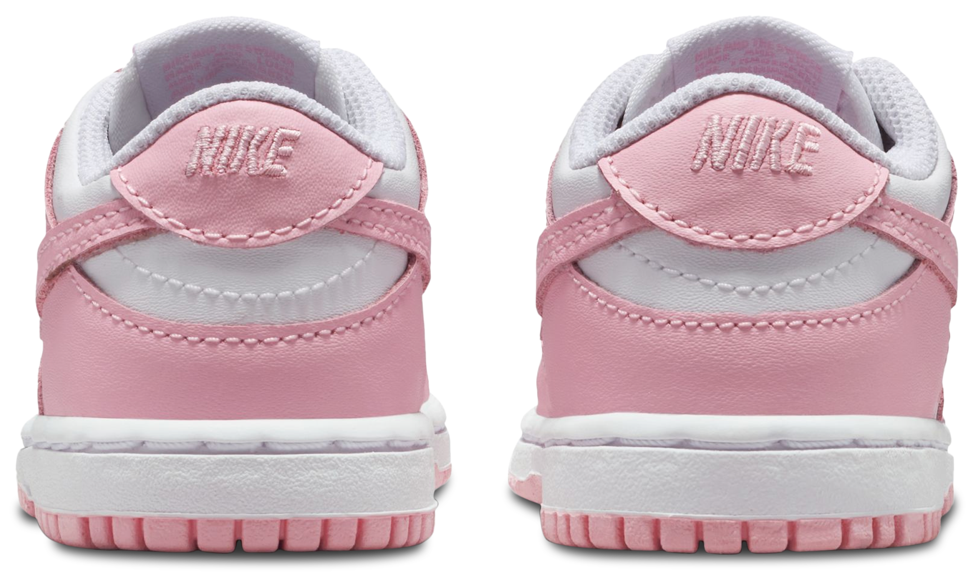 Nike Dunk Low 童款 - Soft Pink/White - Image 3