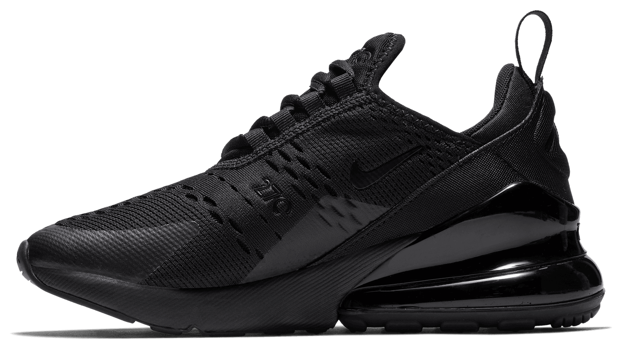 Nike Air Max 270 童款 - Black/Black/Black - Image 2